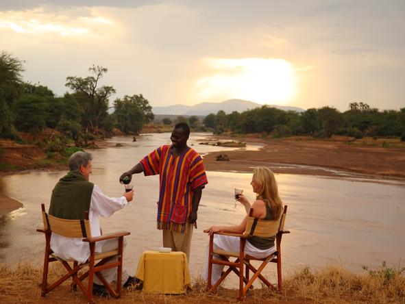 Samburu Game Lodge - Sunset 